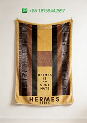 Hermes Throw Blankets